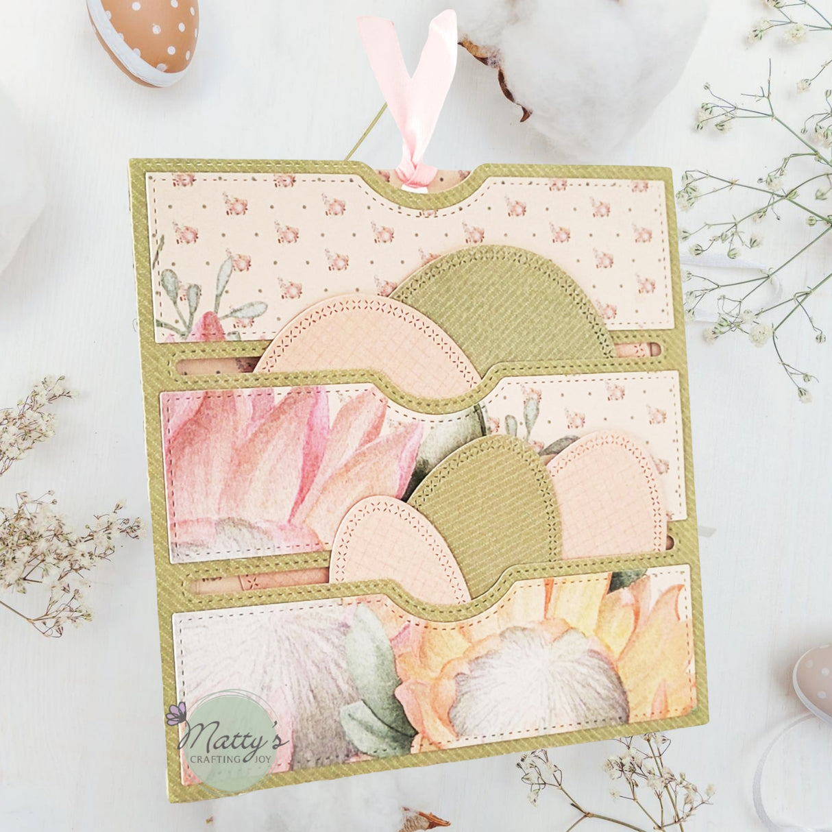 Floral Grace, double sided 12X12 cardstock, patterned cardstock, floral scrapbook paper, floral cardstock, scrapbooking supplies, diy mini box, patterned paper, pocket dies, slot pocket die cut