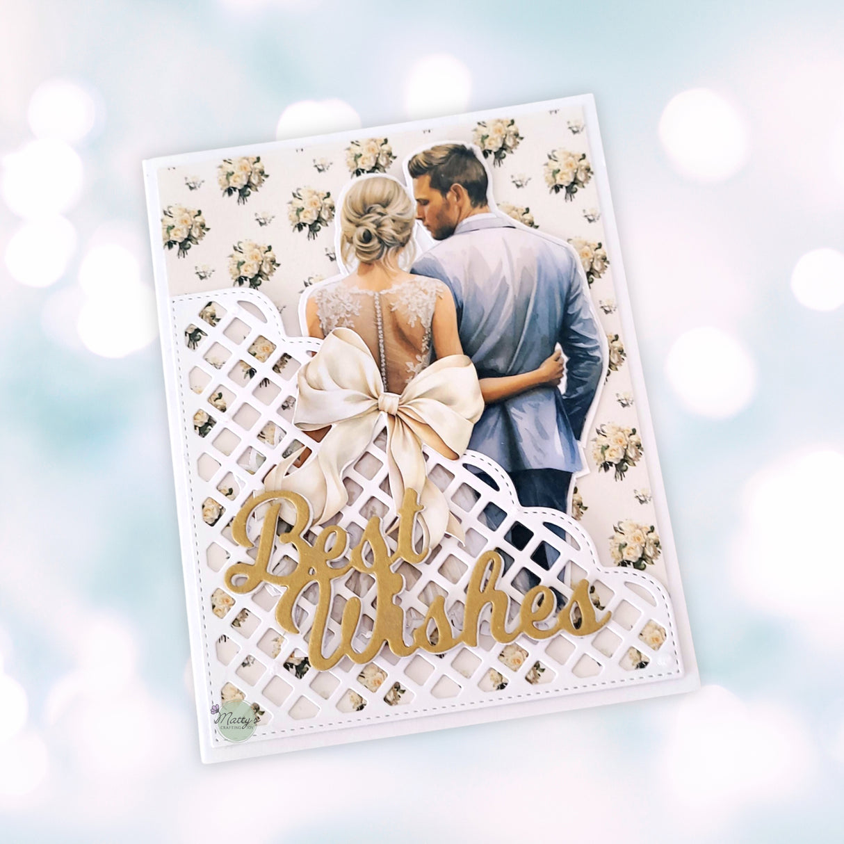 scrapbook paper 12x12, patterned cardstock, wedding scrapbooking paper, wedding card ideas, lattice journal pocket die cut