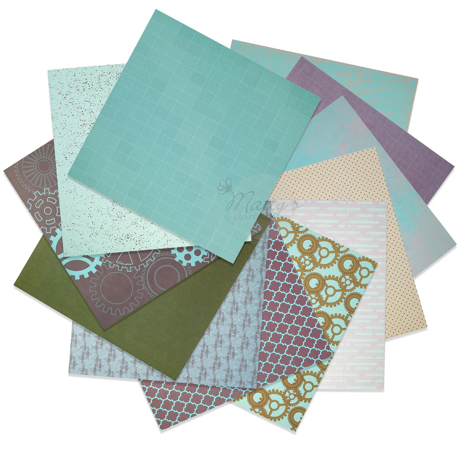 Matty's Crafting Joy - Masculine Chic Scrapbook Paper Pad