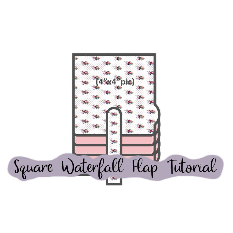 Square Waterfall Flap Die Set Video Tutorial