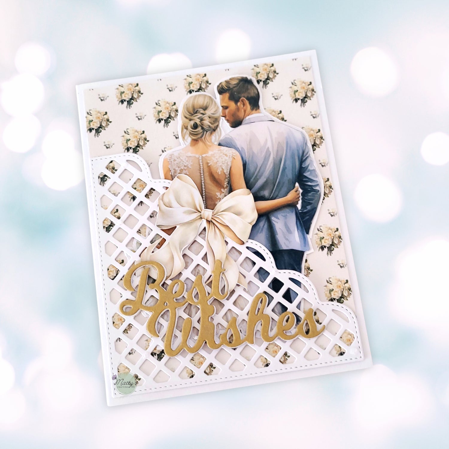 Wedding Florals Scrapbook Paper Pad