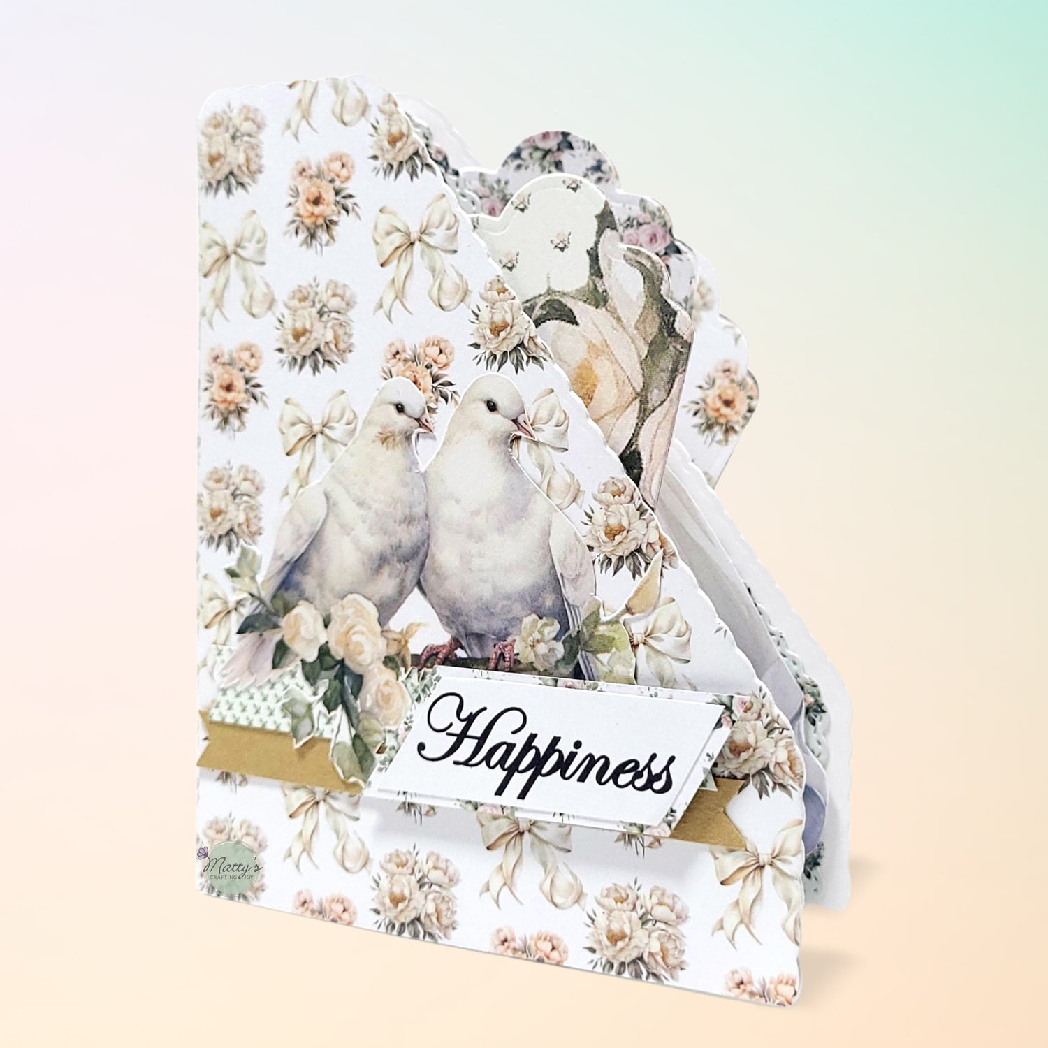 Wedding Florals Scrapbook Paper Pad